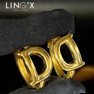 Fashion Personalized Vintage Letter Earrings